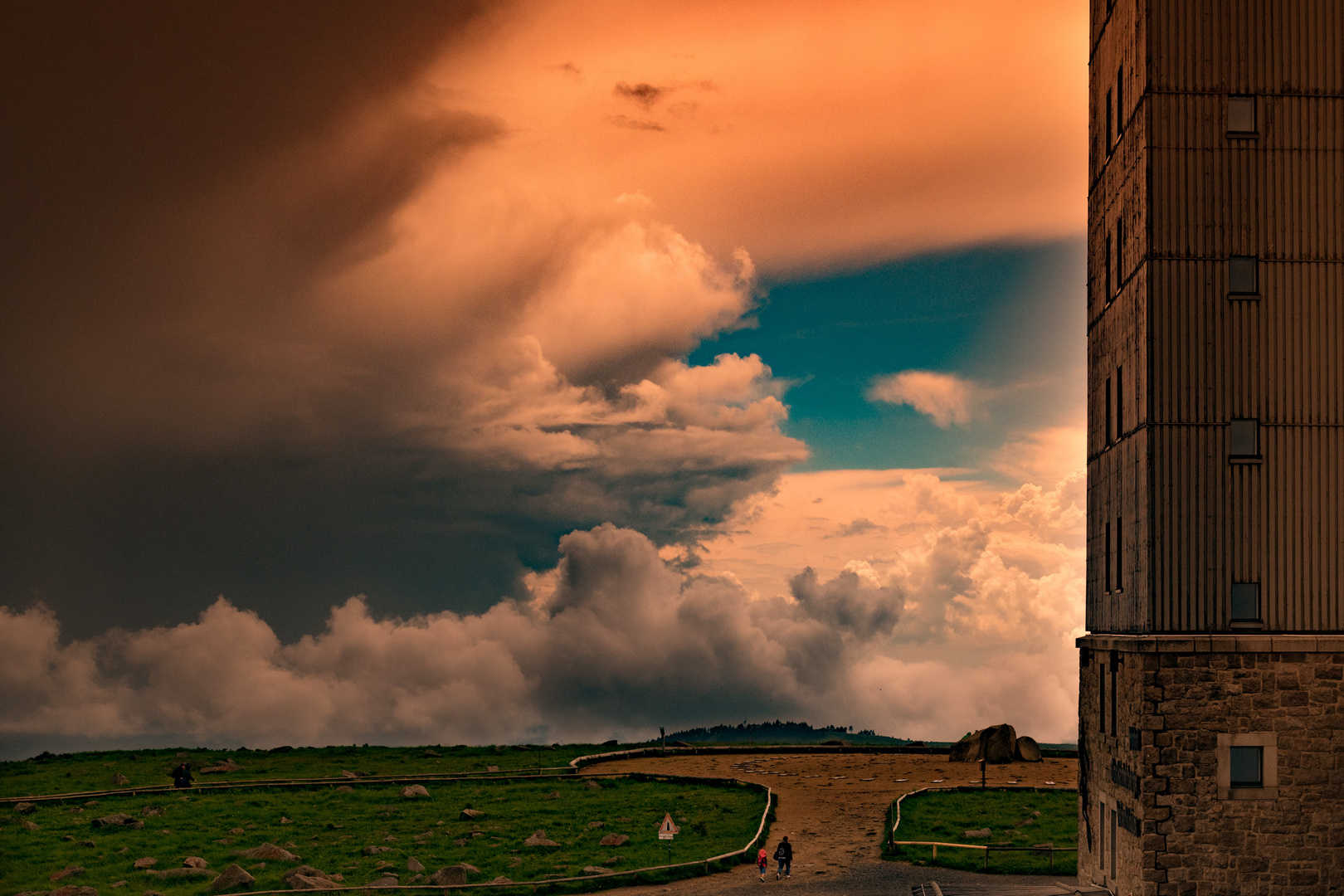 Gewitter am Brocken