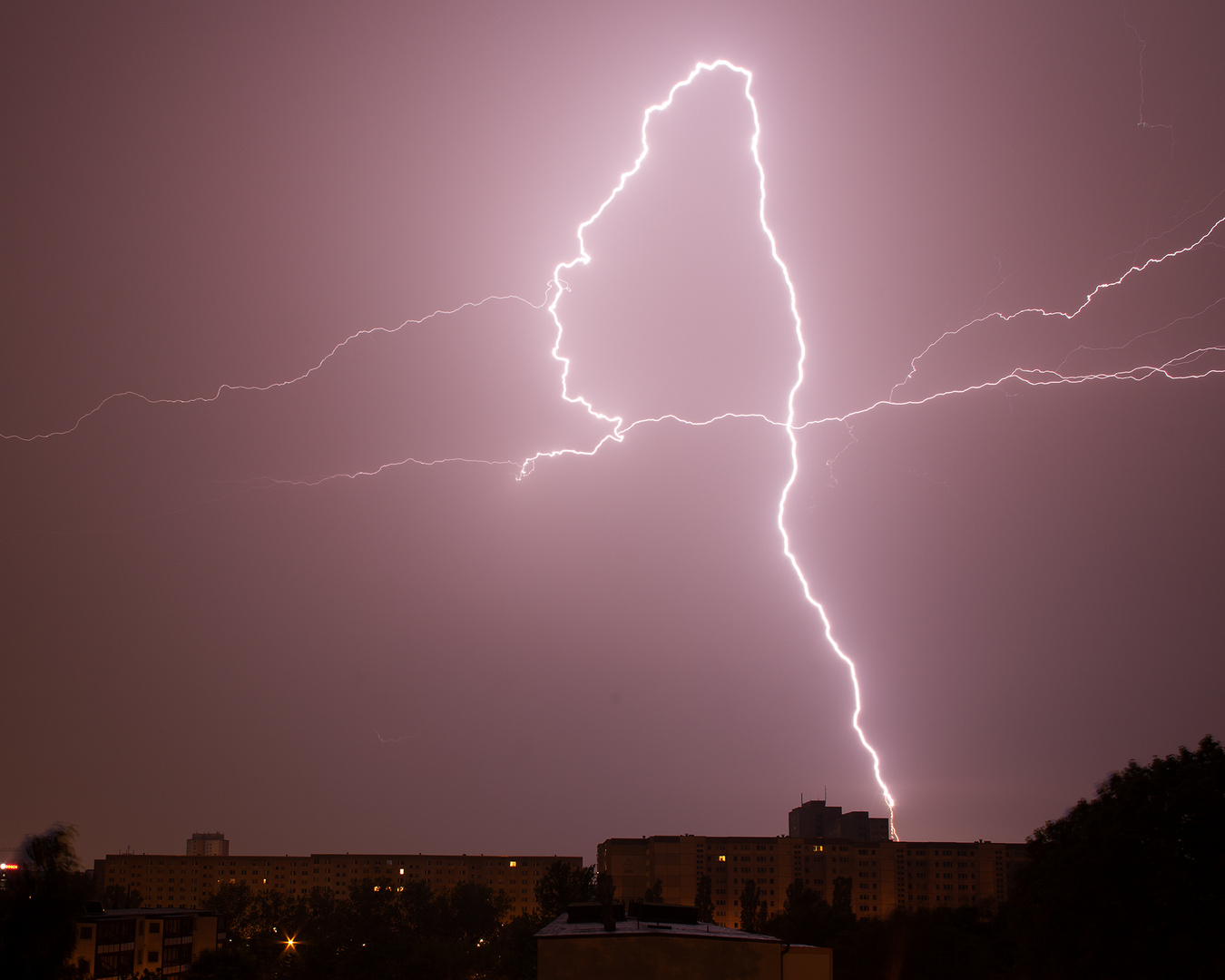 Gewitter am Dienstag