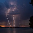 Gewitter am Forggensee