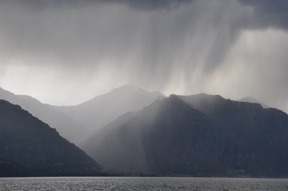 Gewitter am Gardasee