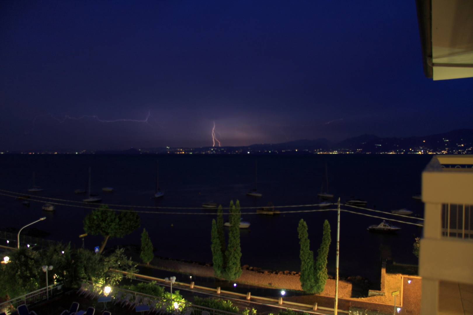 Gewitter am Gardasee