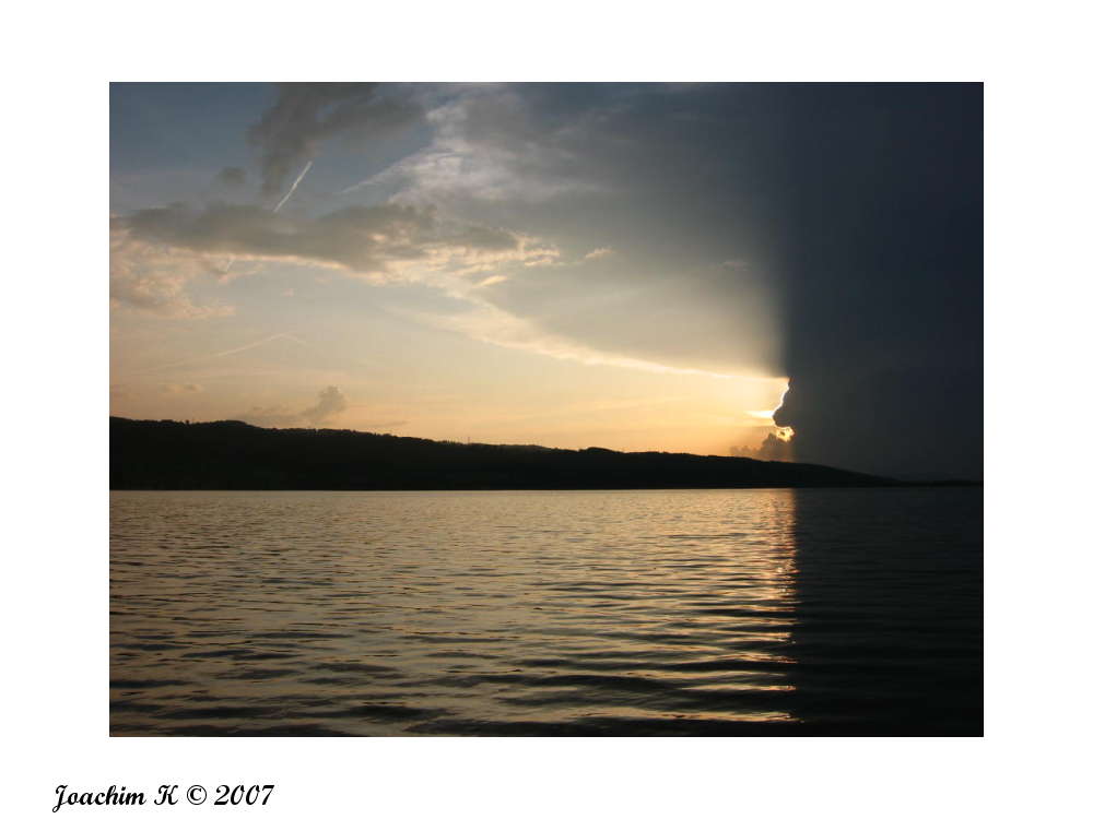 Gewitter am Greifensee