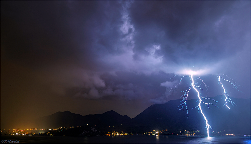 Gewitter am Lago Maggiore