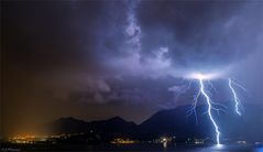 Gewitter am Lago Maggiore