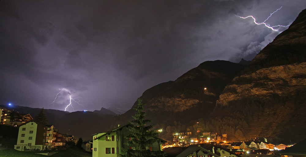 Gewitter am Matterhorn