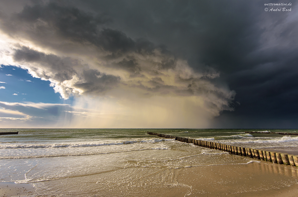 Gewitter am Meer