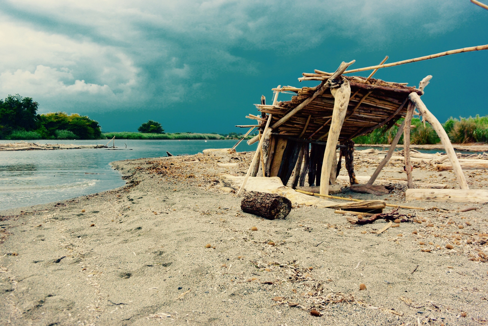 Gewitter am Meer 