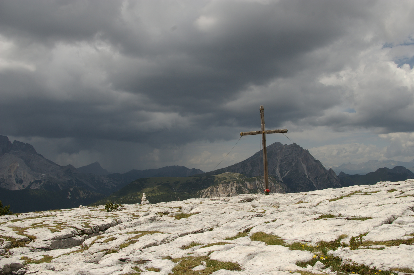 Gewitter am Monte Piano