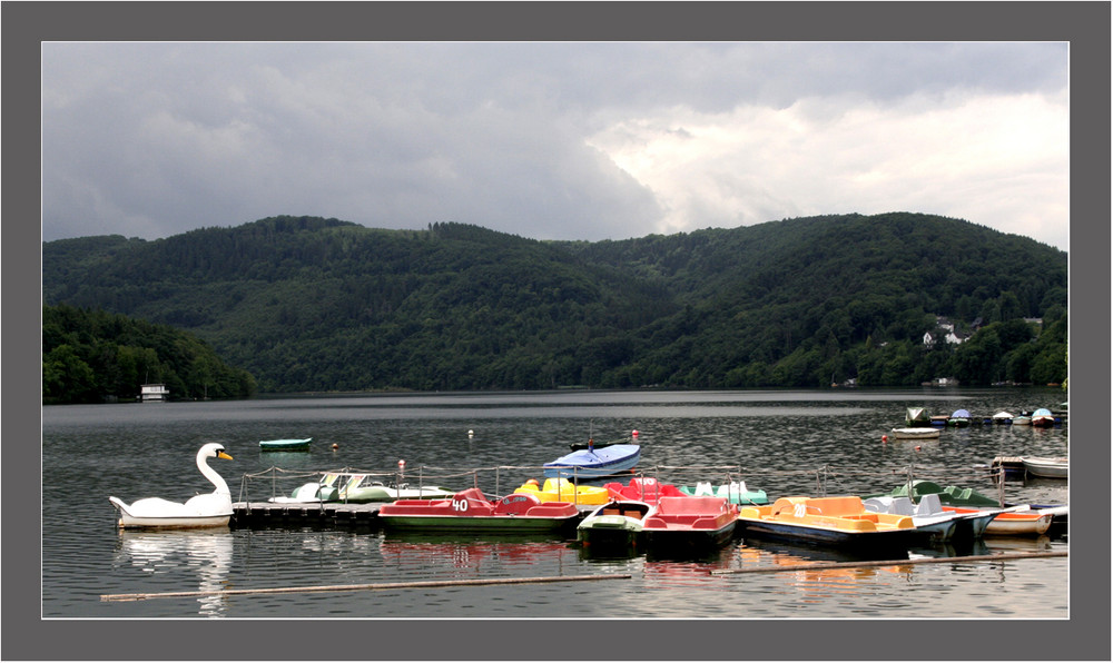 gewitter am see