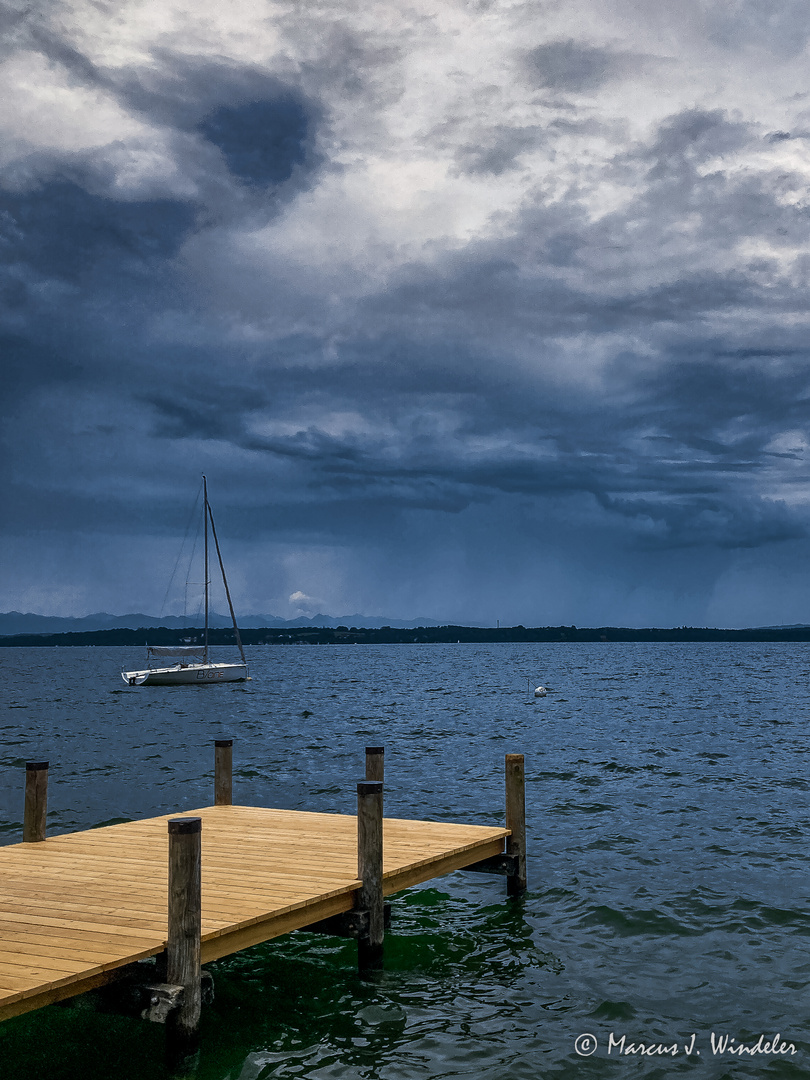 Gewitter am Starnberger See