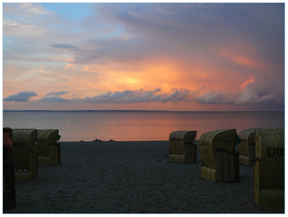 Gewitter am Timmendorfer Strand