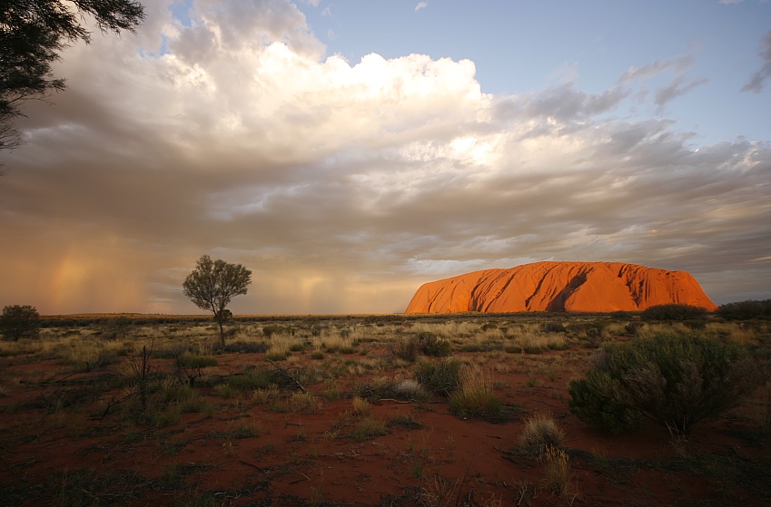 Gewitter am Uluru