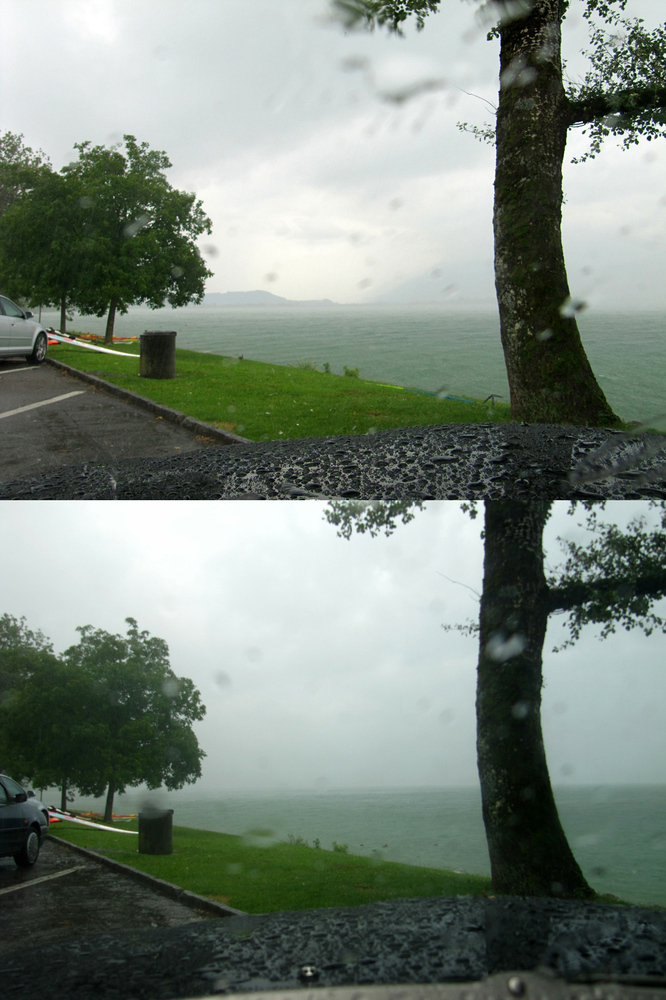 Gewitter am Zürichsee