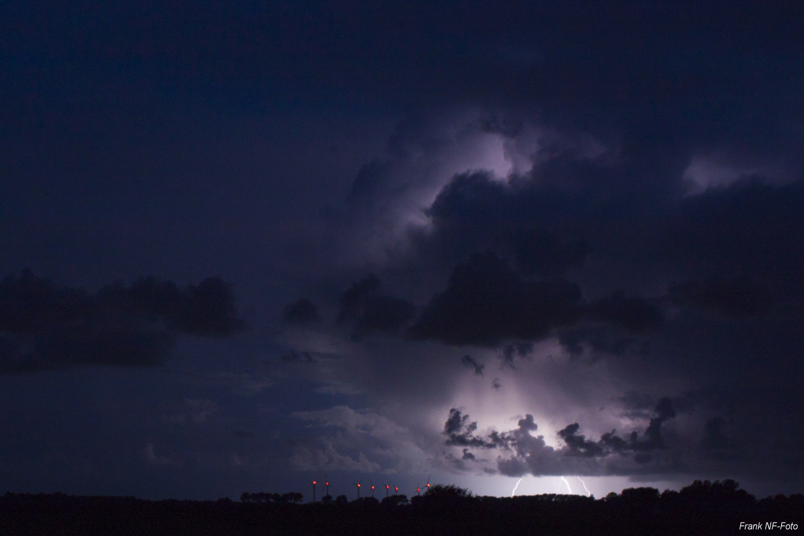 Gewitter an der Küste