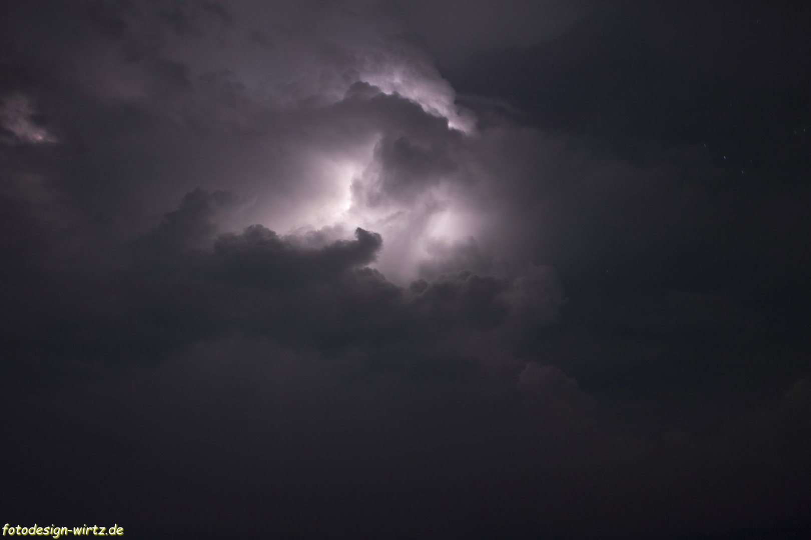 Gewitter auf Bali