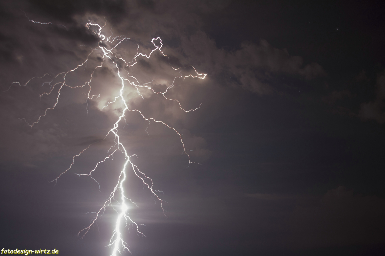 Gewitter auf Bali