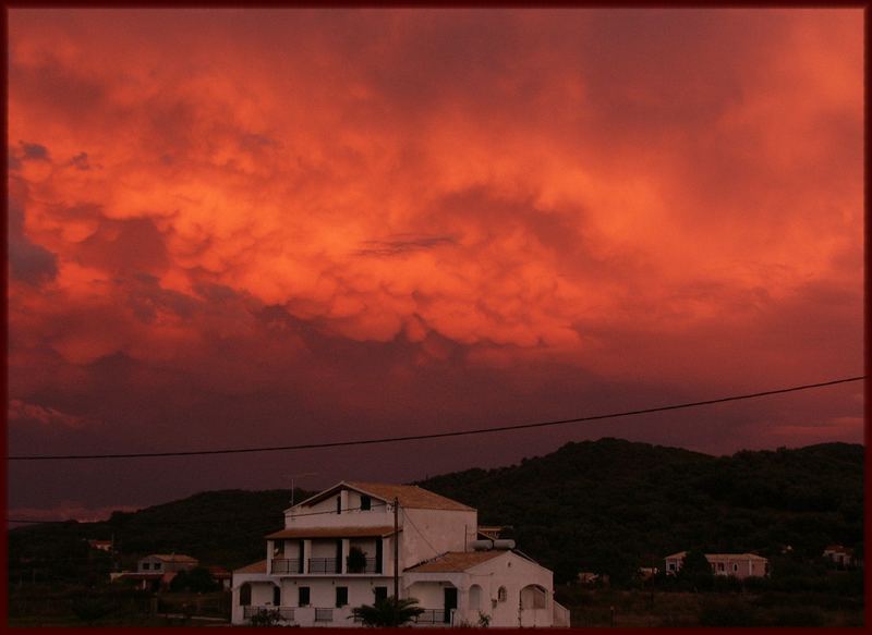 Gewitter auf Corfu