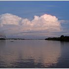 Gewitter auf dem Amazonas