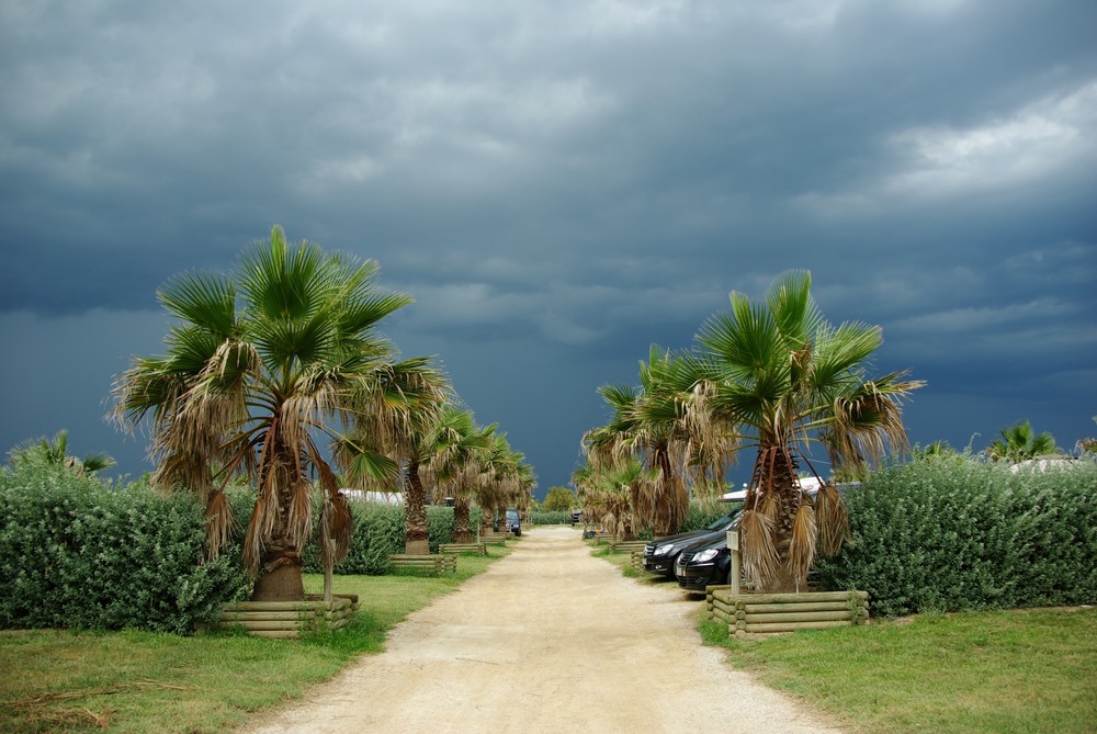 Gewitter auf dem Las Dunas