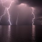 Gewitter auf dem Mittelmeer