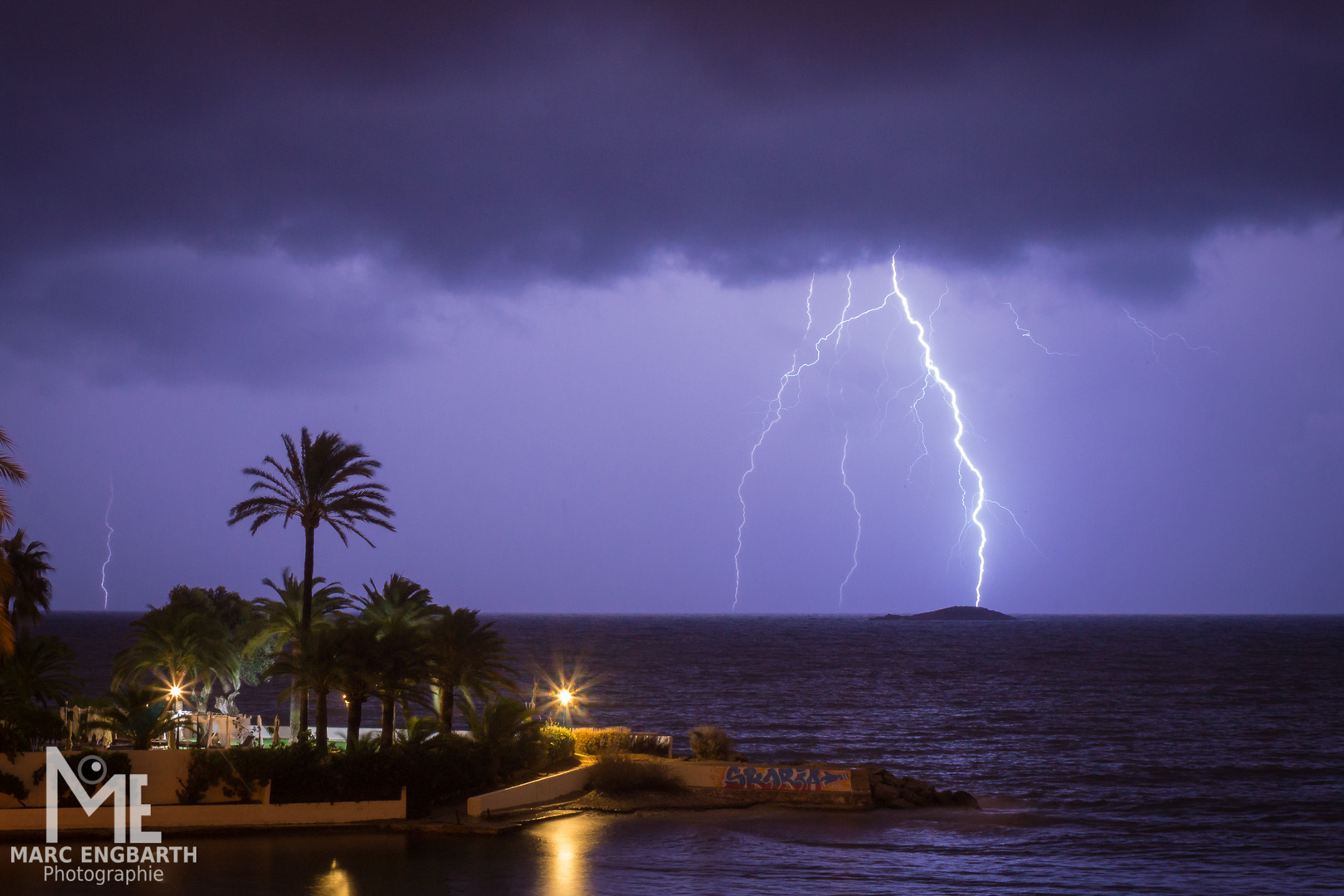 Gewitter auf Ibiza