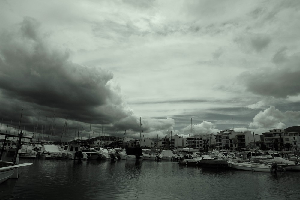 Gewitter auf Mallorca