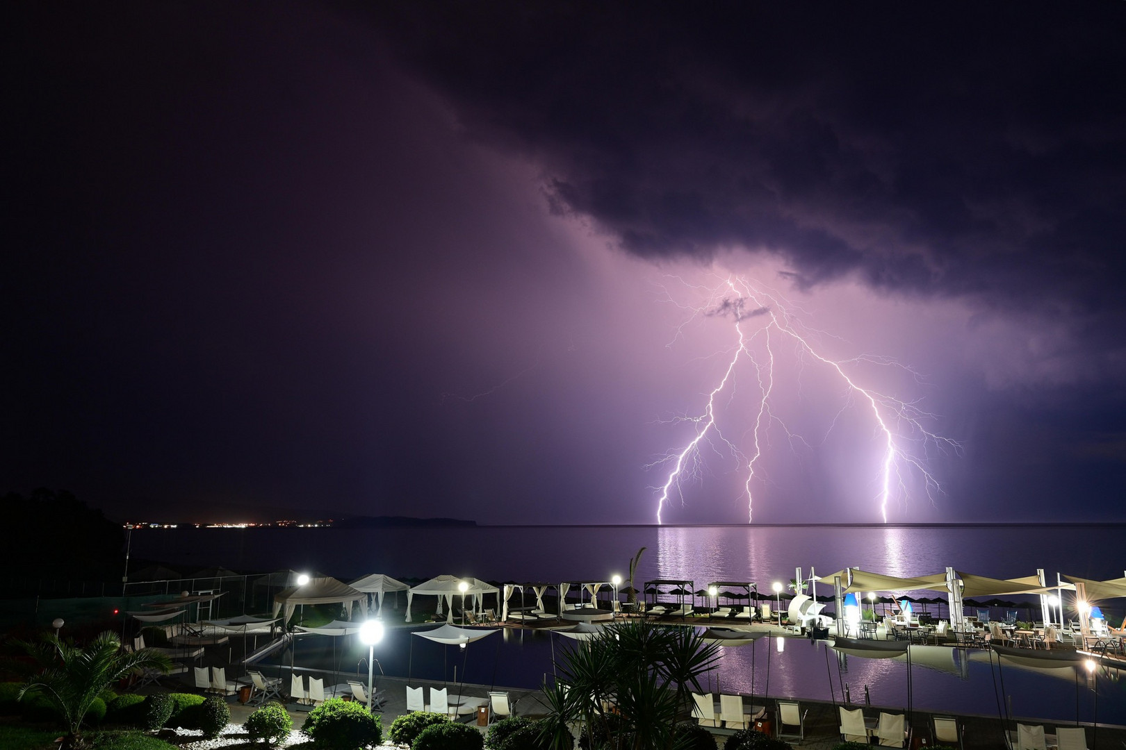 Gewitter auf Thassos