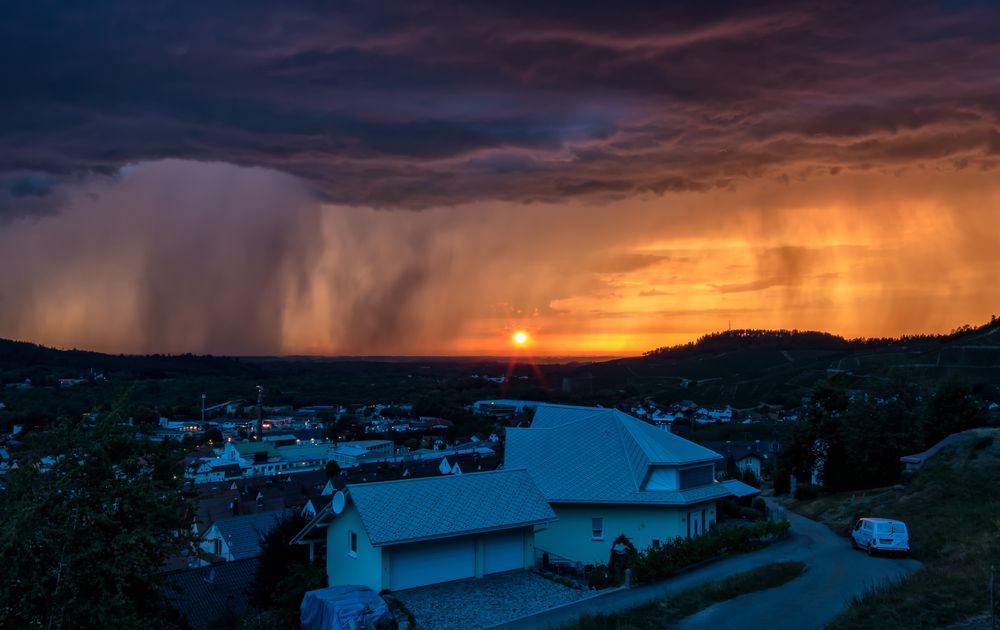 GEWITTER AUFNAHME.