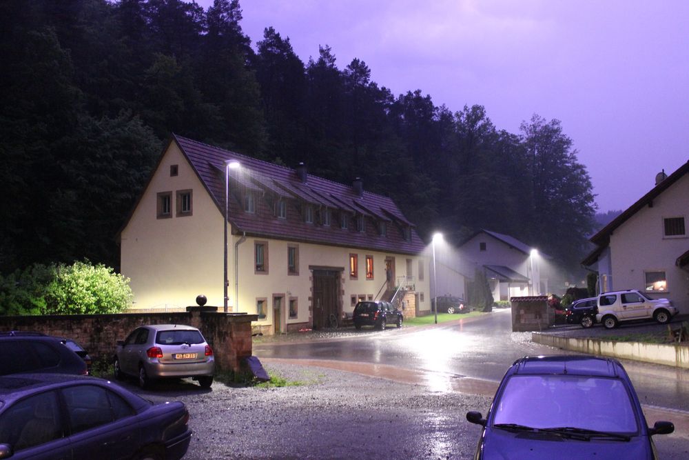 Gewitter bei Nacht