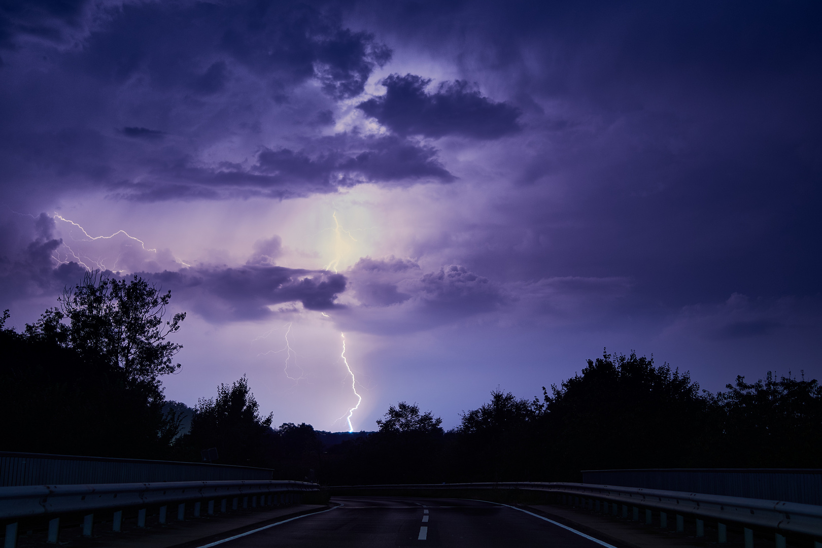 Gewitter bei Nacht