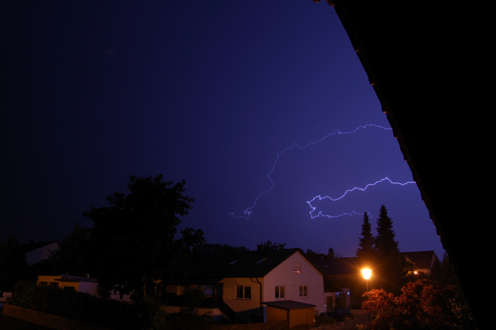 Gewitter bei Nacht