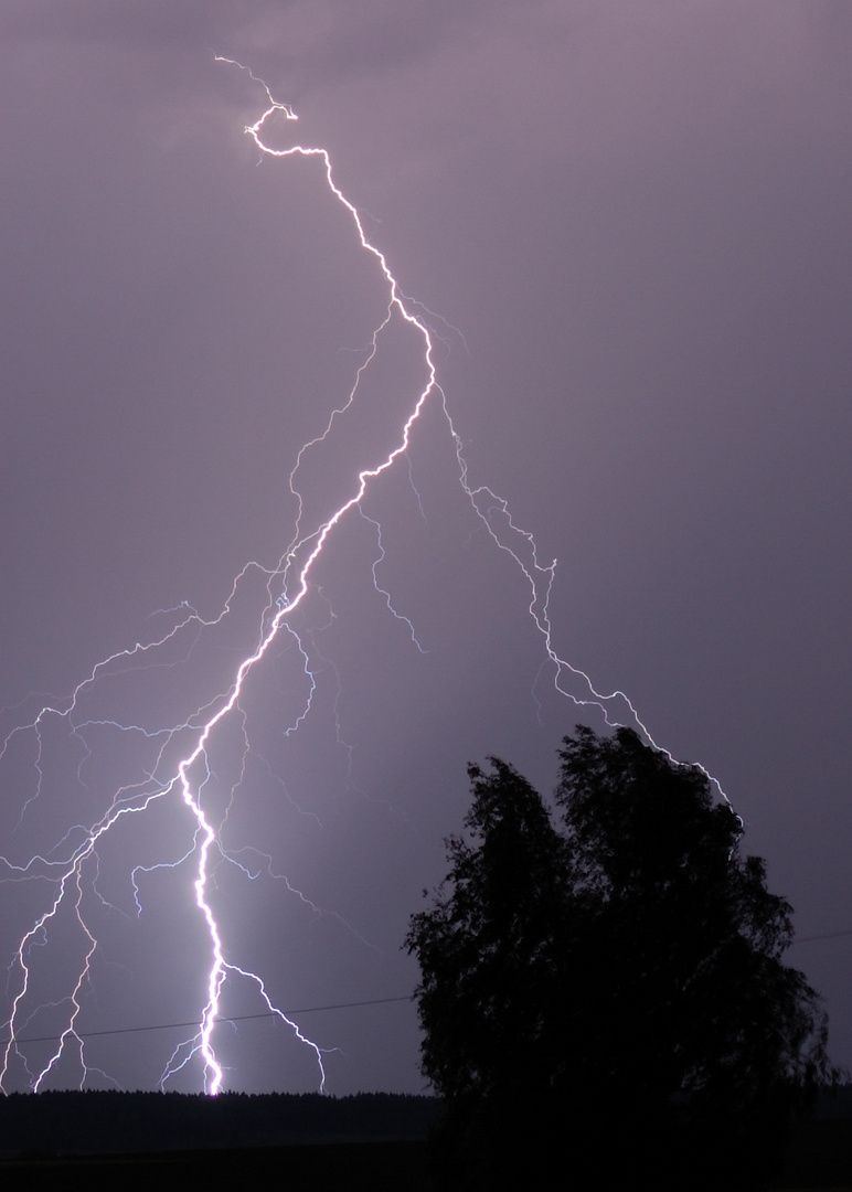 Gewitter bei Regensburg 06.06.2011