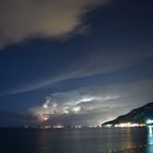 Gewitter bei Vlora, Albanien