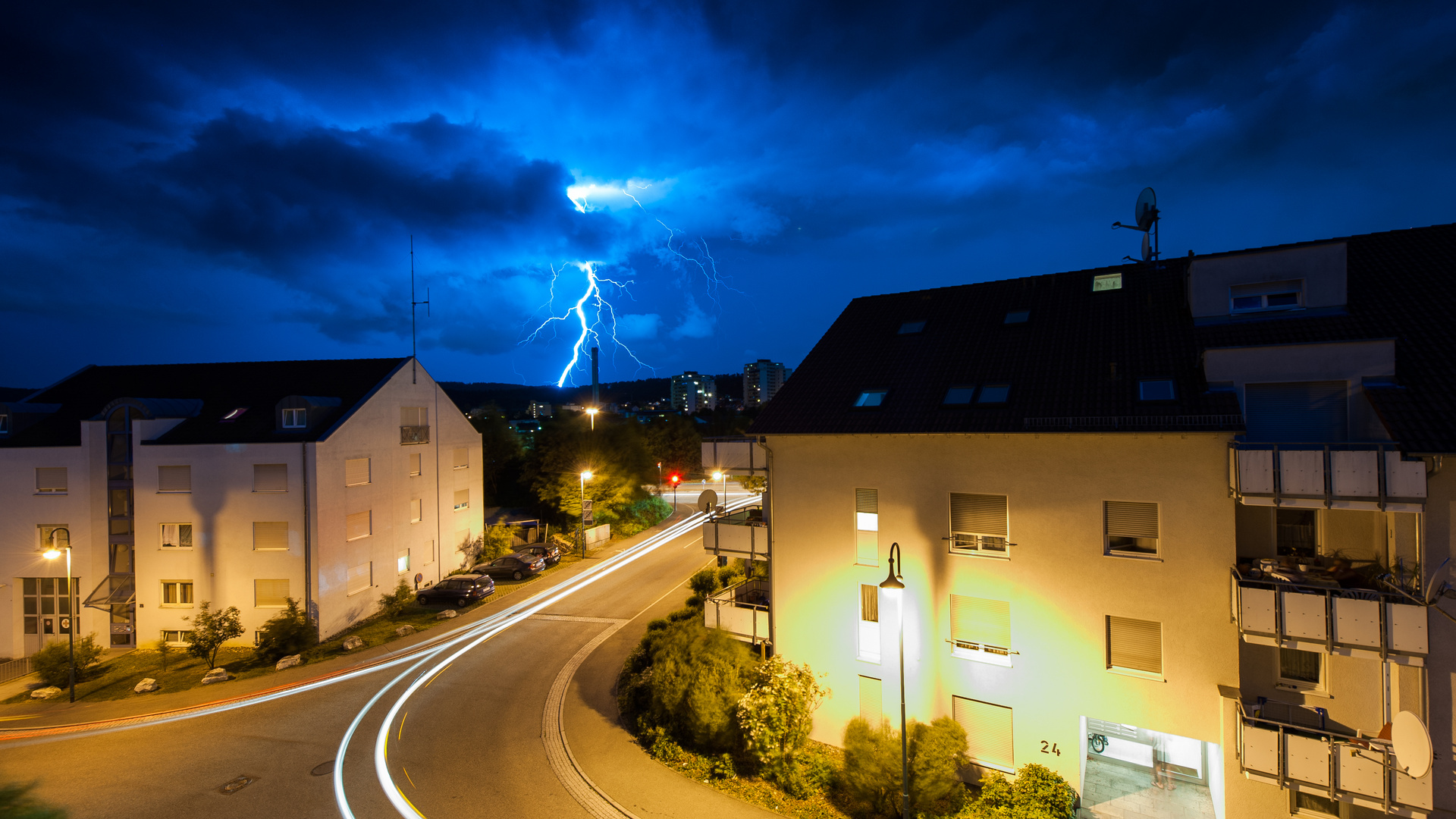 Gewitter bei Winnenden