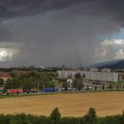 Gewitter hinter der VOEST