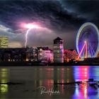 Gewitter ... Hochwasser und Riesenrad