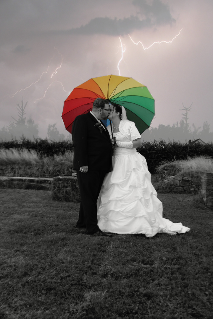 Gewitter Hochzeit