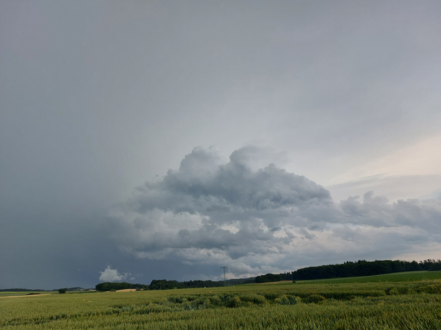 Gewitter im  Anmarsch 