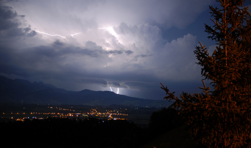 Gewitter im Anmarsch