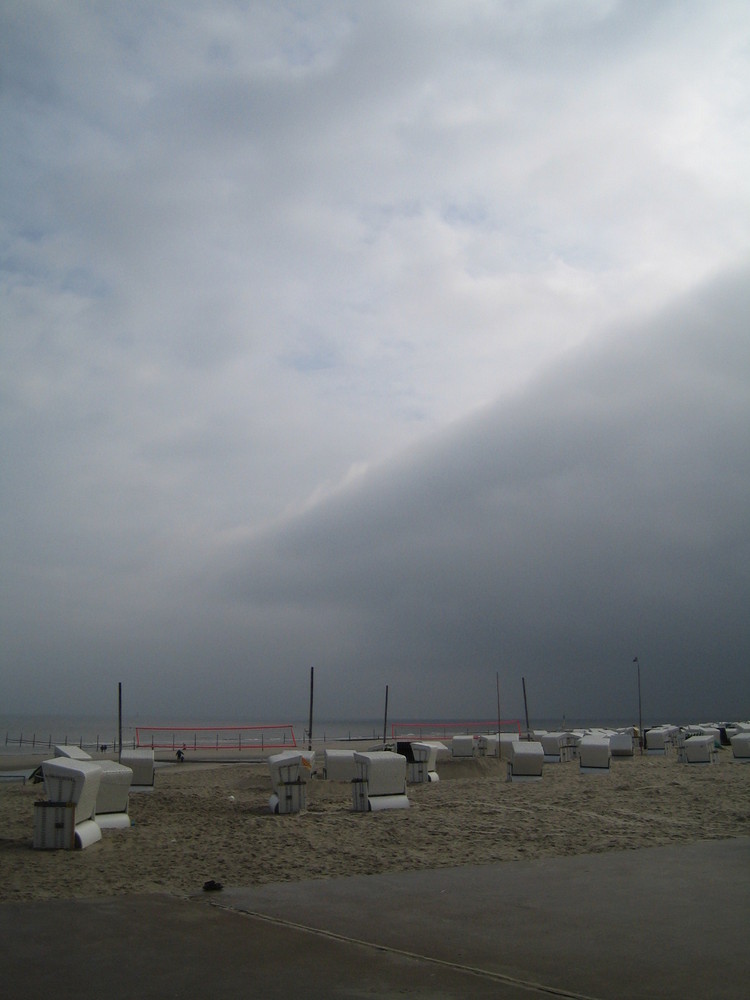 Gewitter im "Anzug"