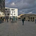 Gewitter im Anzug. Stuttgart, Schlossplatz