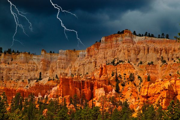 Gewitter im Bryce Canyon