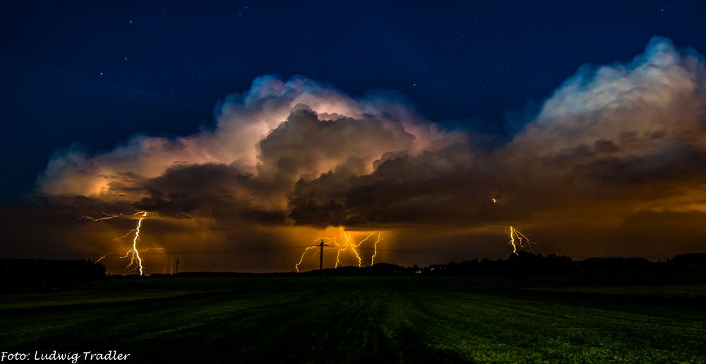 Gewitter im Chiemgau Foto & Bild | natur, gewitter, landschaft Bilder