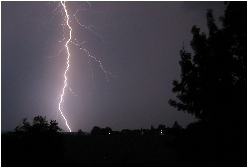 Gewitter im Freien - Nein Danke ;-)