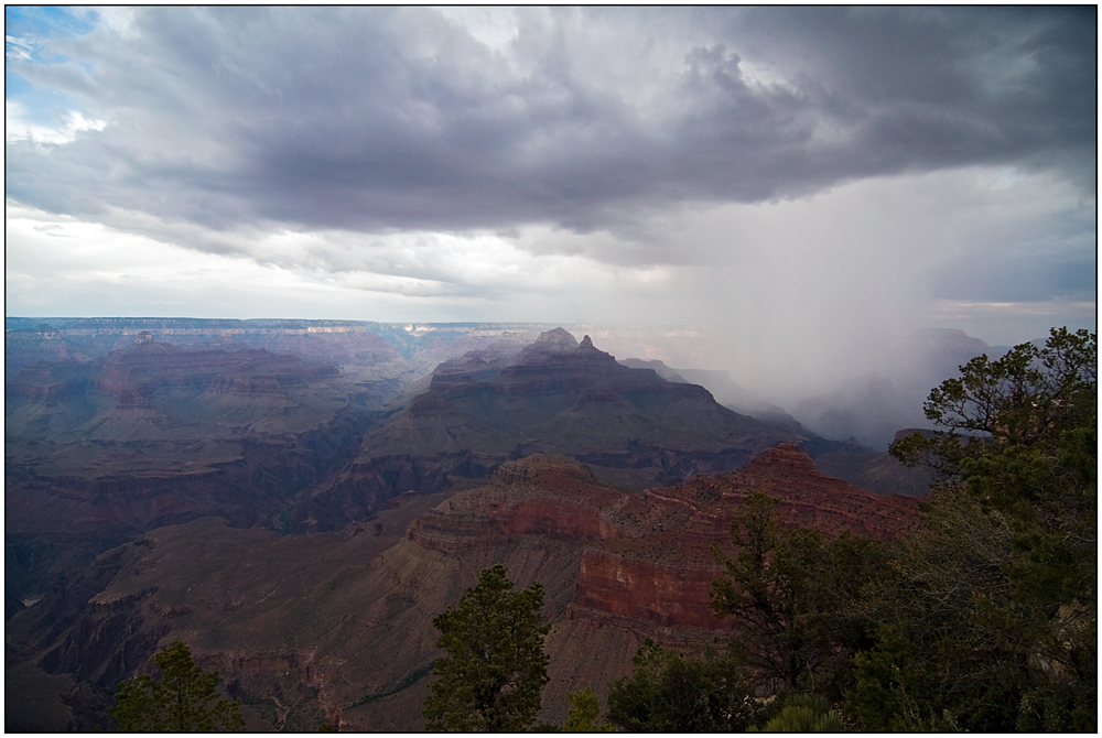 Gewitter im Grand Canyon