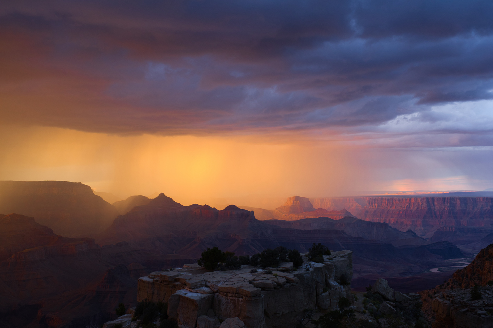 Gewitter im Grand Canyon