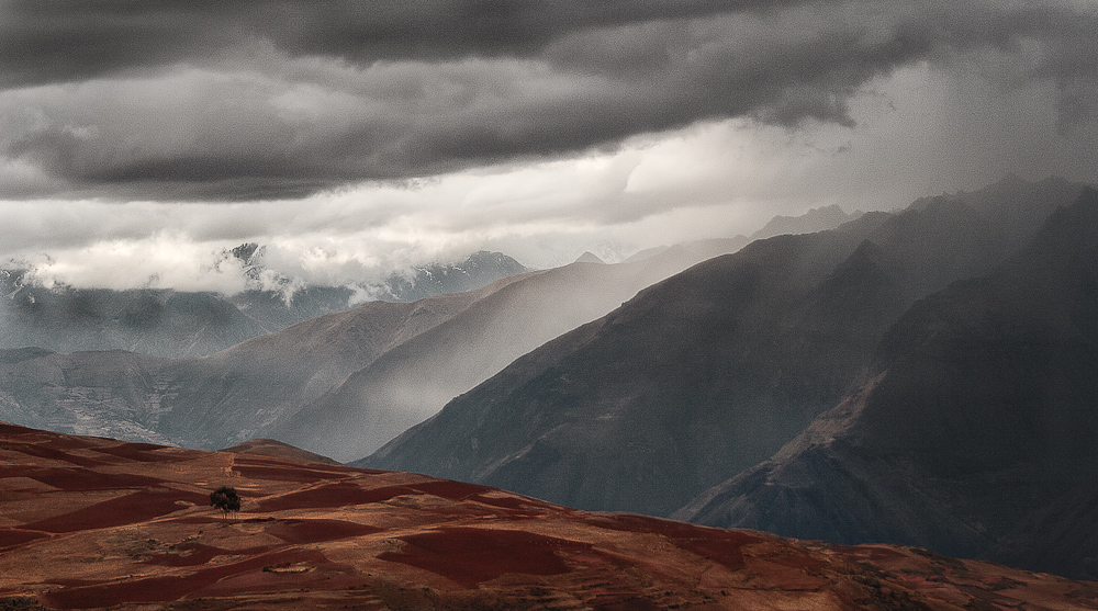 Gewitter im Hochland