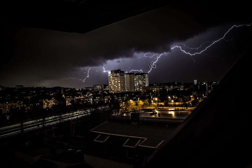 Gewitter im Januar