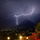 Gewitter im Meraner Tal