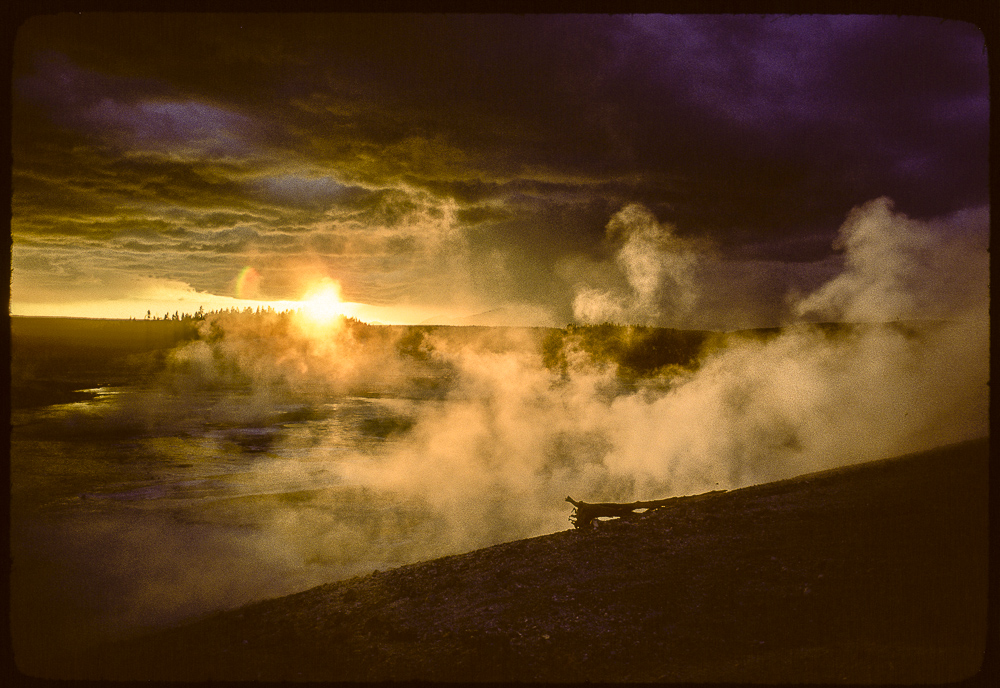 Gewitter im Norris Geysir Basin